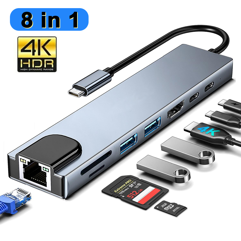 Desk Setup Usb Hub - MacBook Pro USB 어댑터용 8 In