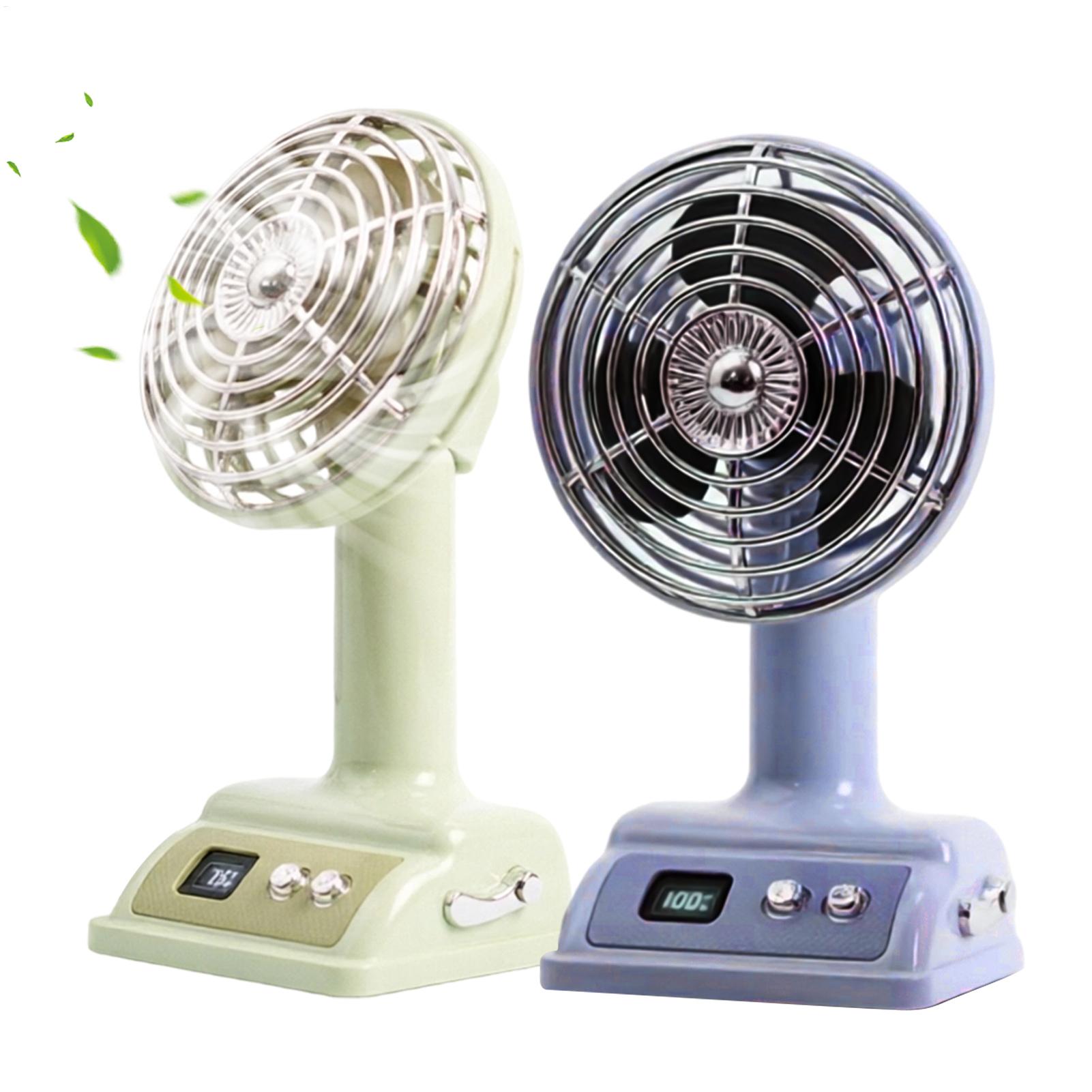 Fan Desk Small Usb - 소형 책상용 선풍기 휴대용 USB 충전식