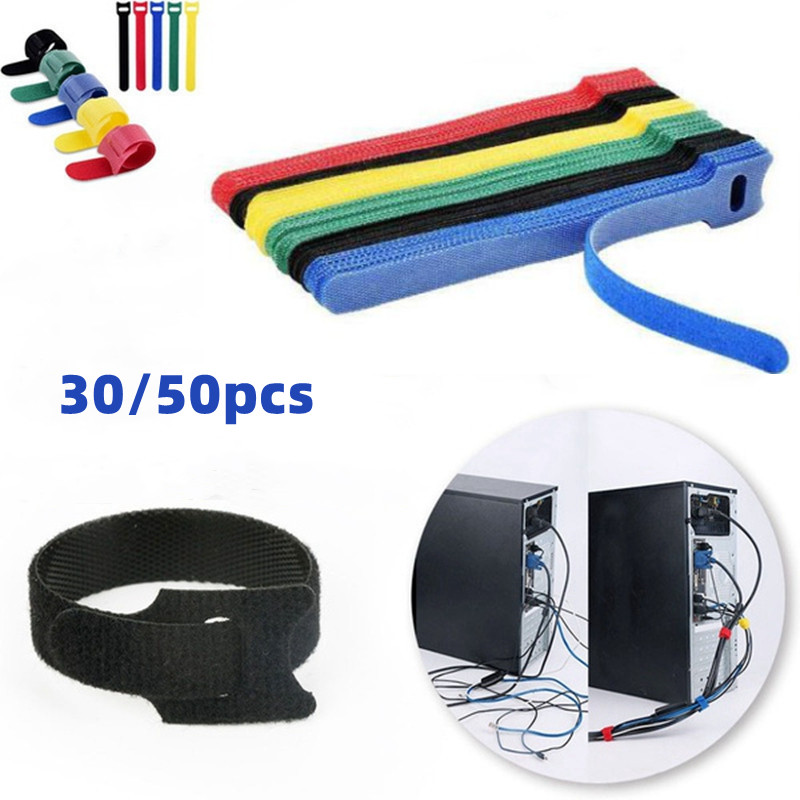 Cable Velcro Strap - 케이블용 벨크로 테이프, 재사용 가능한 고리형