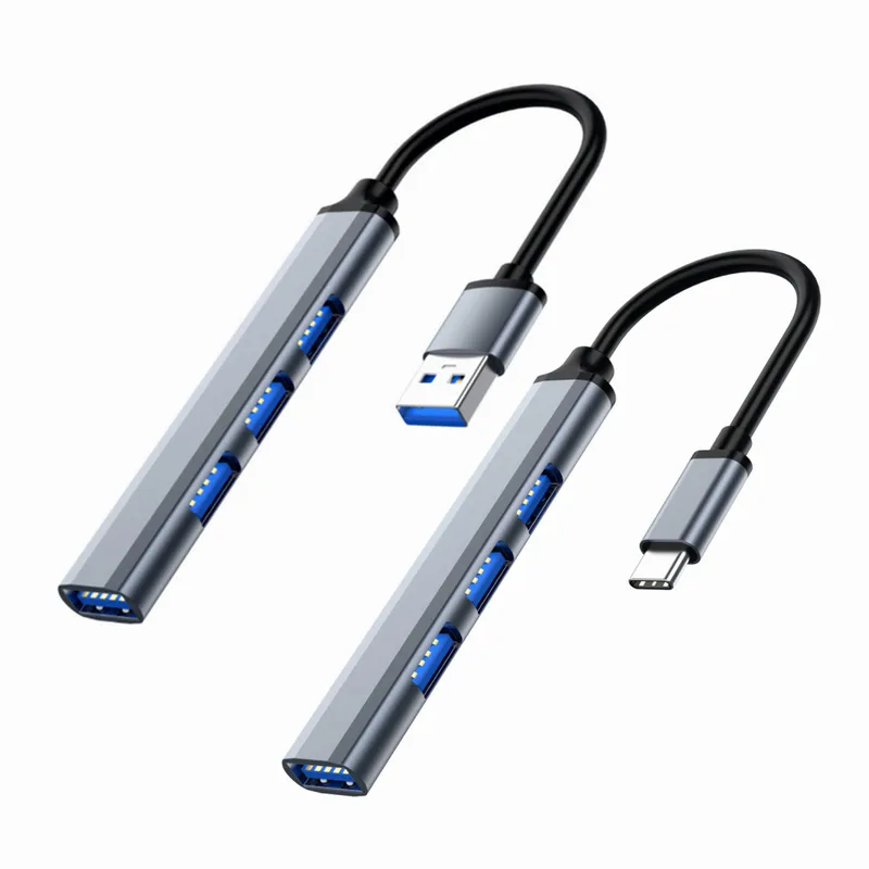 Desk Setup Usb Hub - MacBook/Huawei/Xiaomi/Lenovo 및 Mor-Plug&Play-울트라 슬림 PC 액세서리용