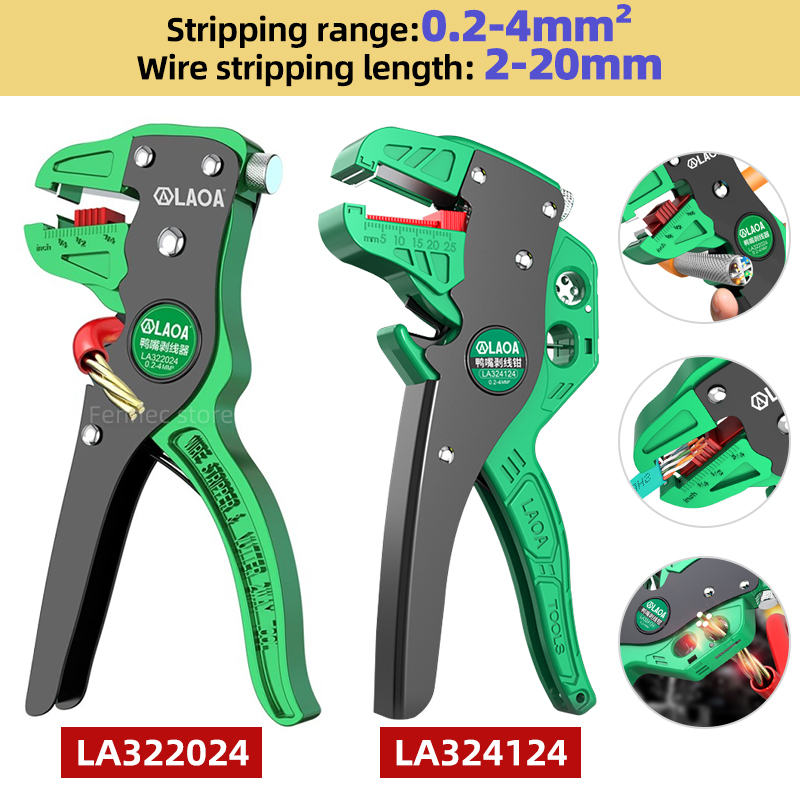 Power Strip Flat - LAOA 와이어 스트리퍼 도구 케이블 절단