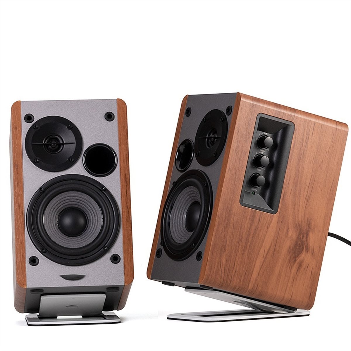 중형 책장 스피커용 데스크탑 스피커 스탠드 2개 R12 - Speaker Desk Setup 리뷰 및 가격