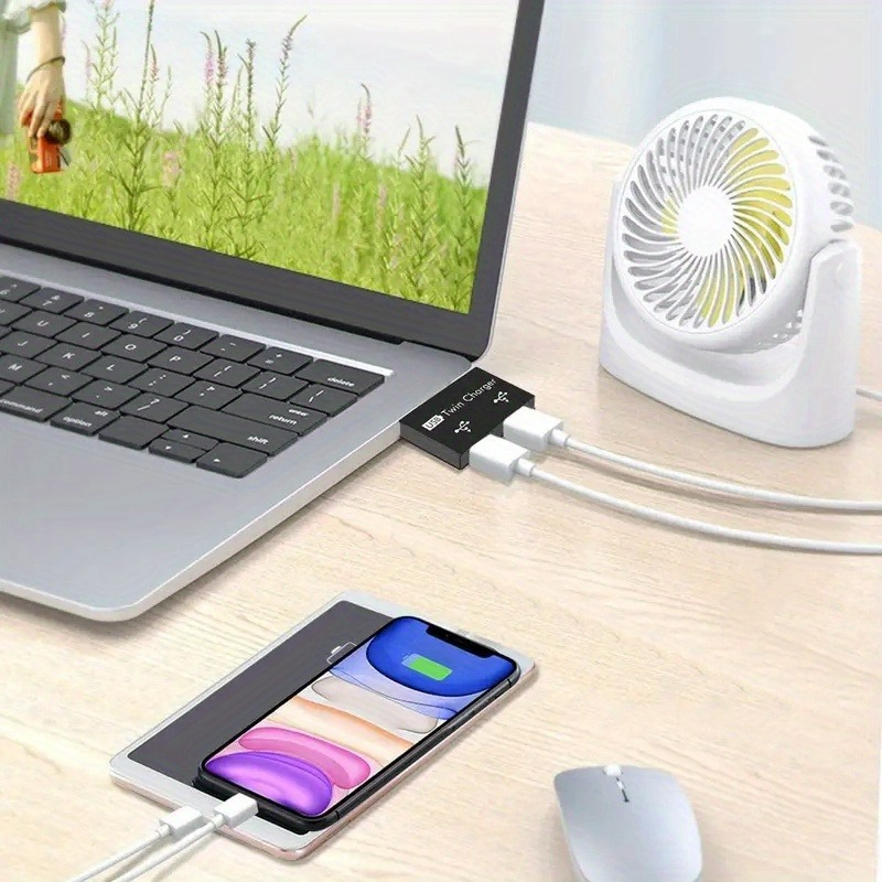 USB 허브 어댑터 컨버터, USB 2.0 분배기, 1 - Desk Setup Usb Hub 리뷰 및 가격