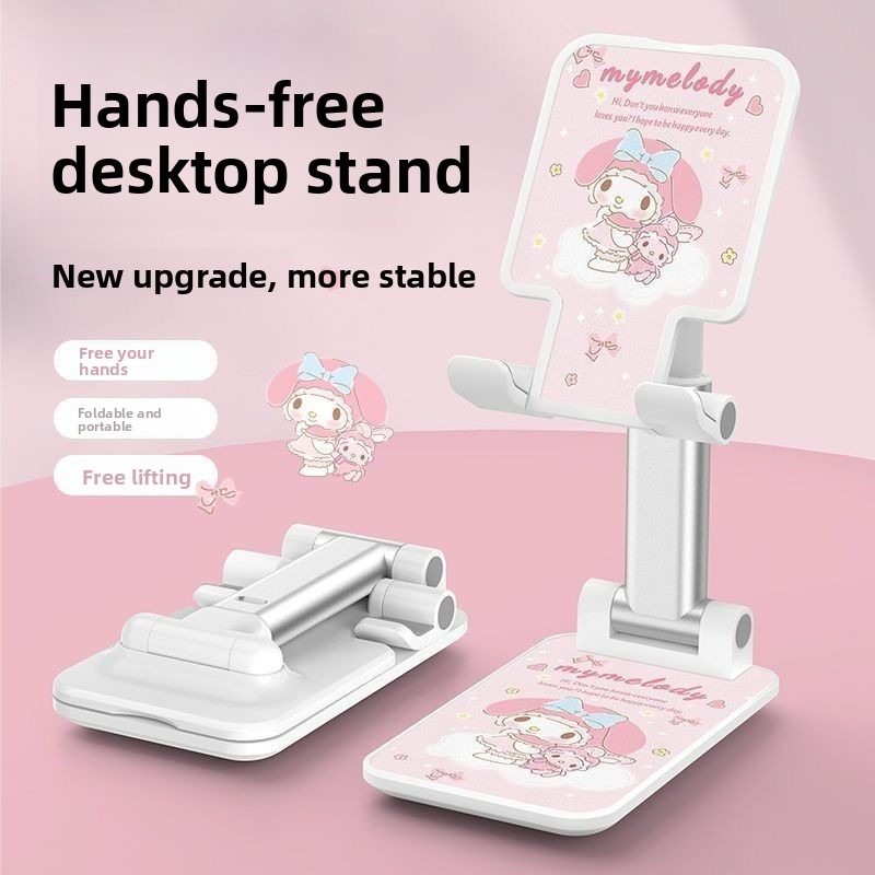 패션 시나모롤 패턴 폰 홀더 귀여운 만화 프린트 접이식 - Desk Setup Kit 리뷰 및 가격