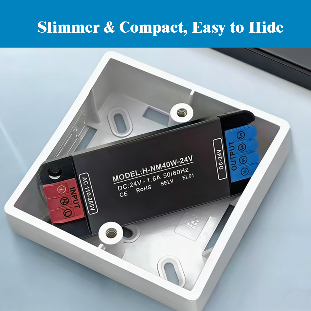 DC24V 200W 100W 65W 40W 초박형 LE - Power Strip Flat 리뷰 및 가격