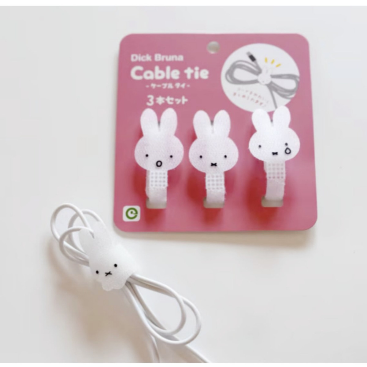 귀여운 미피 토끼 데이터 케이블 정리 매직 도구 귀여운 - Cable Velcro Strap 리뷰 및 가격