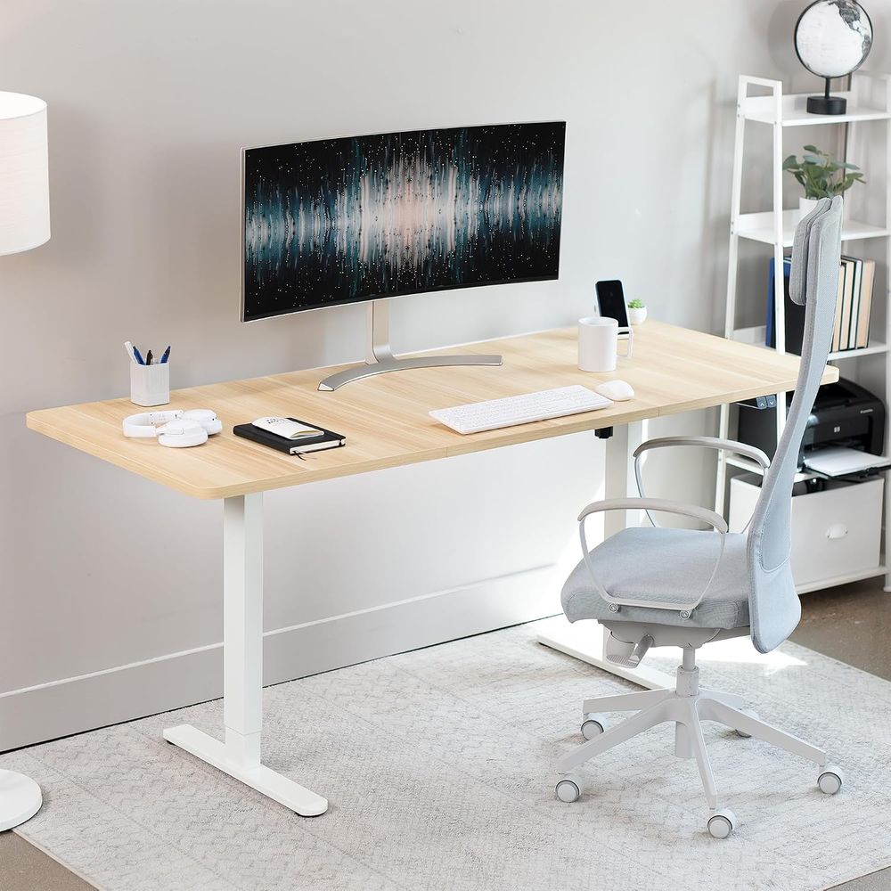 전동식 71 x 30인치 스탠드업 책상, 높이 조절 가 - Desk Setup Kit 리뷰 및 가격