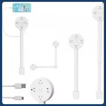 공간 절약형 플랫 플러그 멀티탭, 소파 등받이/침실협탁 - Power Strip Flat 리뷰 및 가격