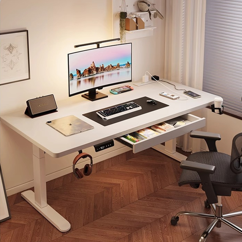 현대식 철제 듀얼 모터 전동 스탠딩 데스크, 높이 조절 - Desk Setup Bedroom 리뷰 및 가격