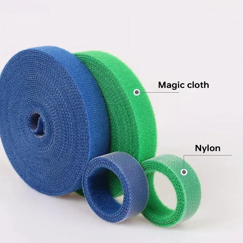 5M/롤 12mm 폭 케이블 정리기 USB 케이블 와인 - Cable Velcro Strap 리뷰 및 가격
