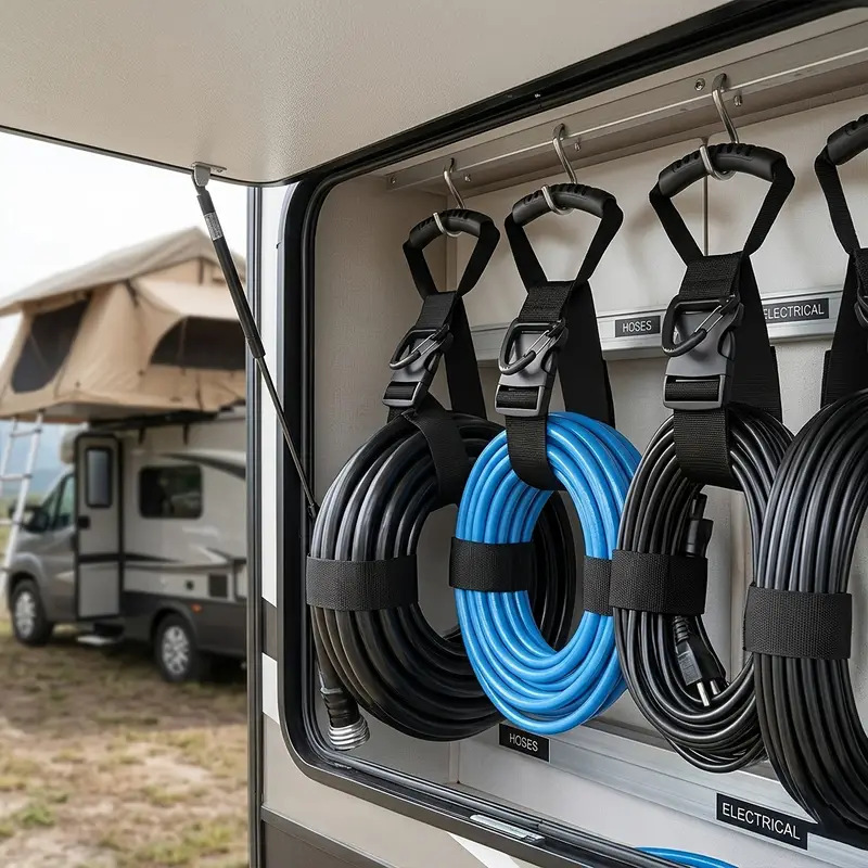 벨크로 손잡이가 있는 휴대용 고강도 보관 스트랩, 케이 - Cable Velcro Strap 리뷰 및 가격