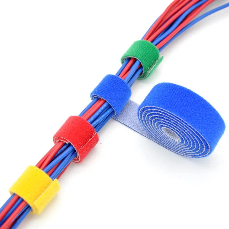 5M DIY 재사용 가능한 나일론 케이블 타이 관리자  - Cable Velcro Strap 리뷰 및 가격