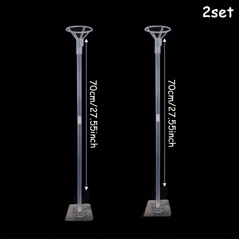 2/4개 35cm/70cm 테이블 풍선 스탠드 풍선 홀 - Desk Setup Kids 리뷰 및 가격