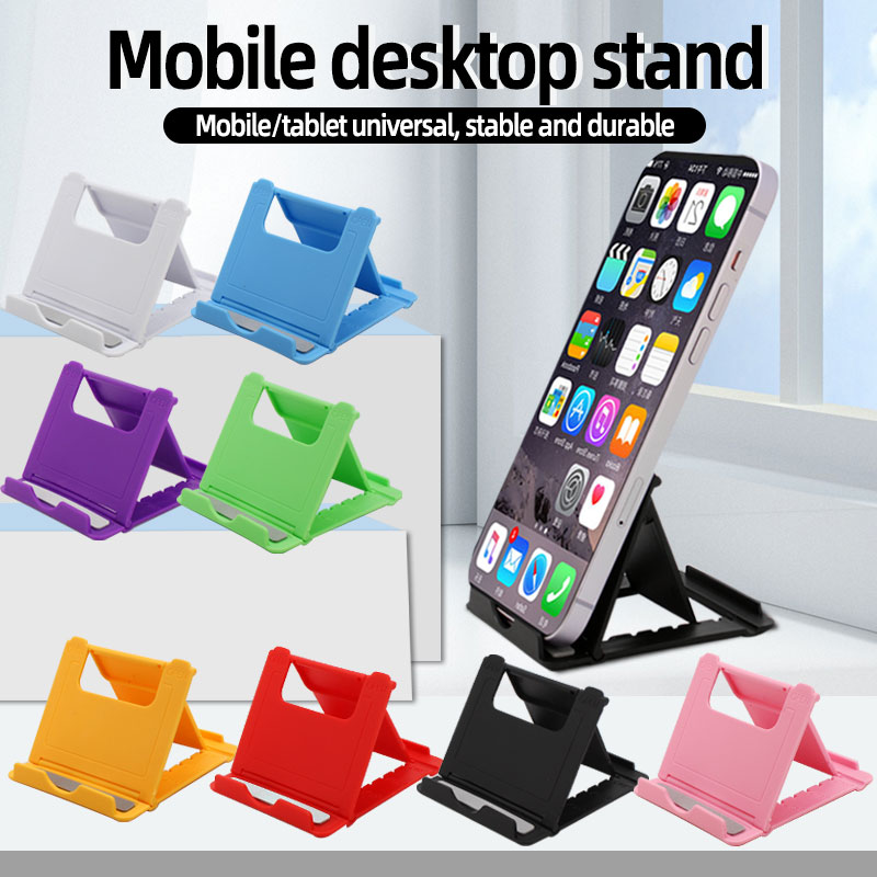 미니 크리에이티브 휴대용 범용 접이식 플라스틱 휴대폰  - Desk Setup Kit 리뷰 및 가격