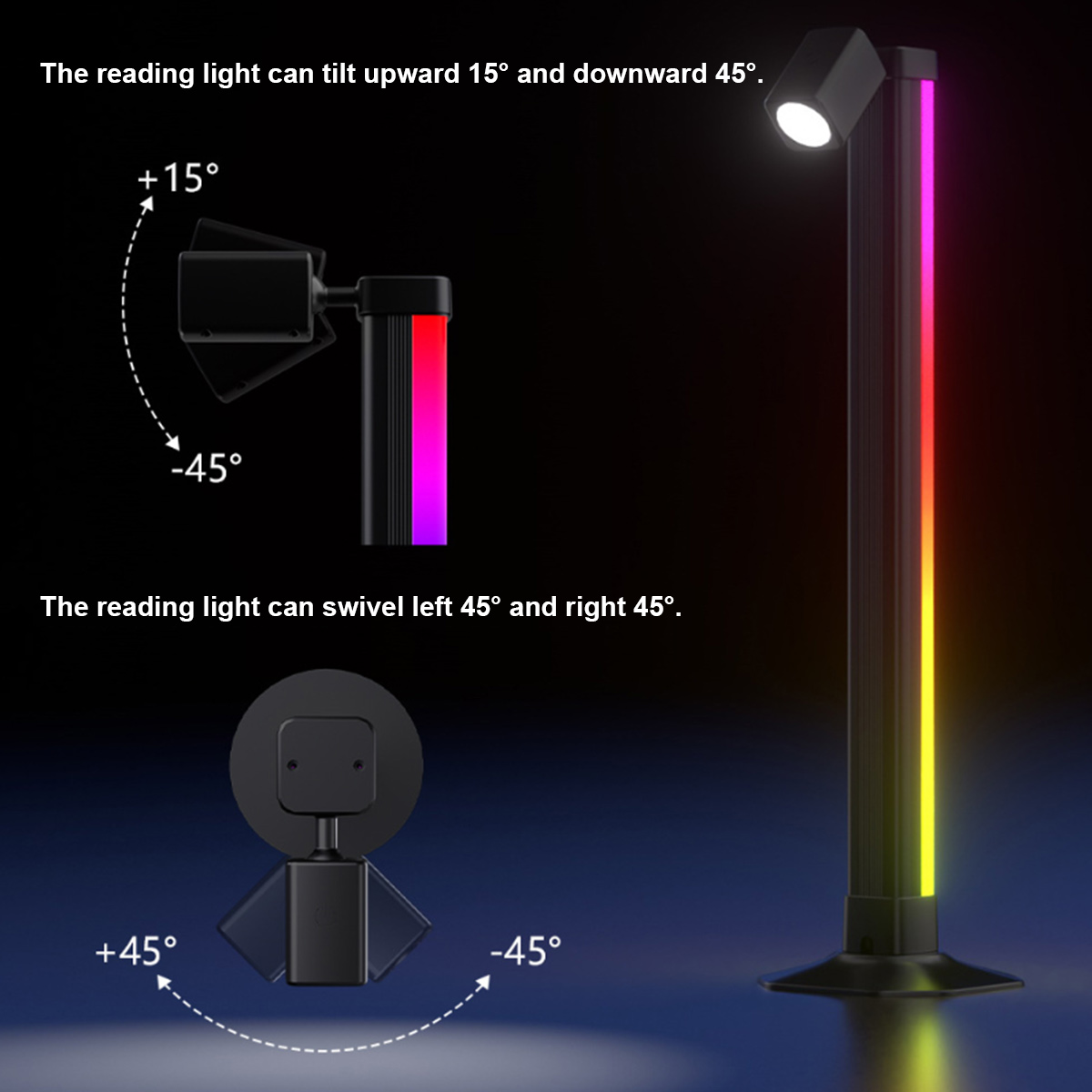 스마트 라이트 바 LED RGB 음악 동기화 앱 제어  - Desk Setup Art 리뷰 및 가격