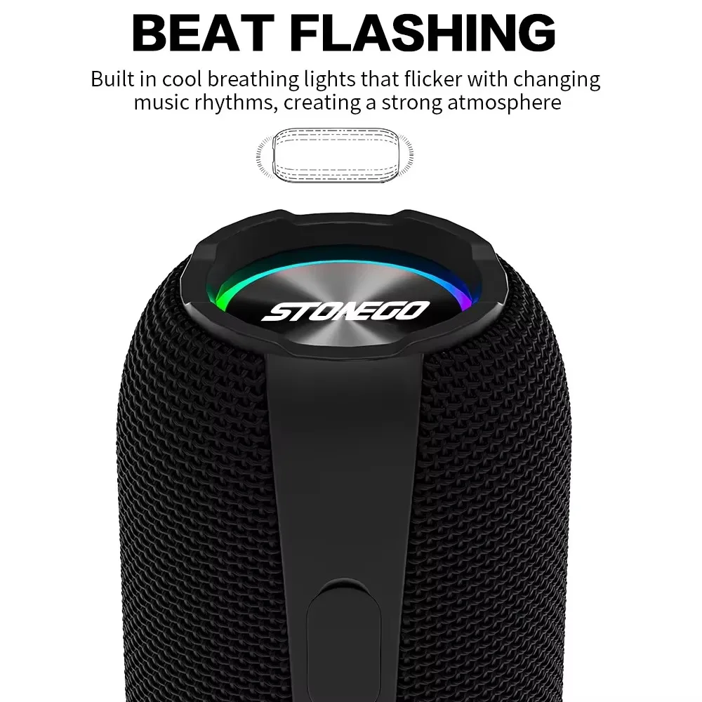 사이버펑크 RGB 블루투스 스피커 TWS 스테레오 페어 - Speaker Desk Setup 리뷰 및 가격