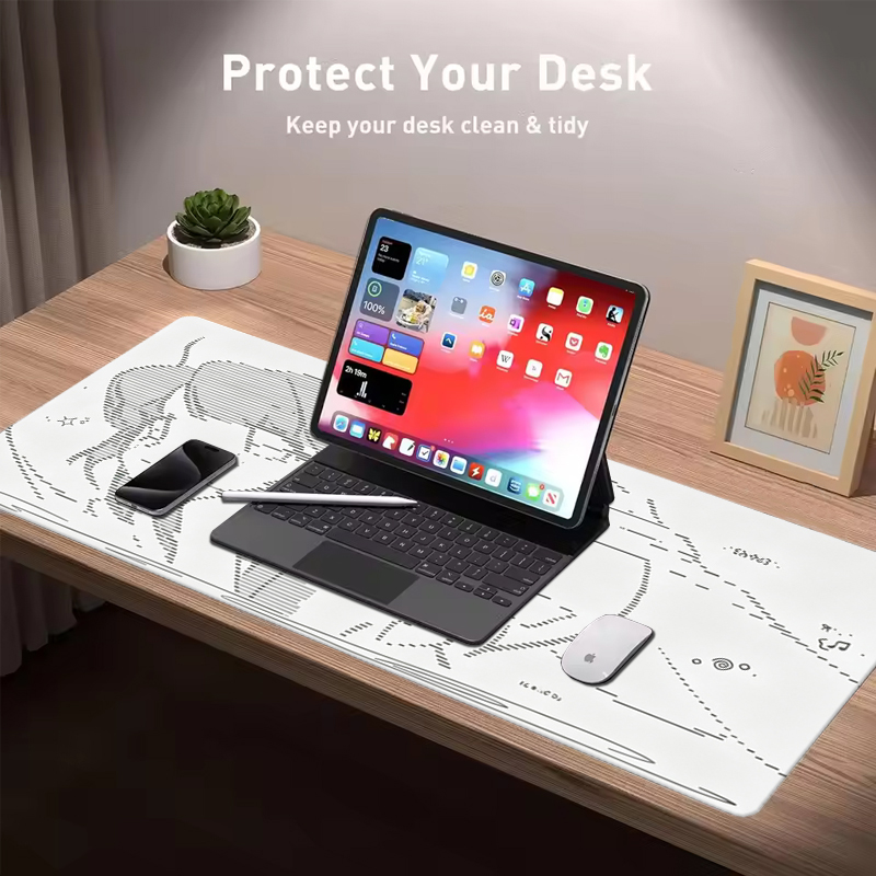 1Pcs 가죽 마우스 패드 애니메이션 엔젤 소녀 Y2k - Desk Setup Kawaii 리뷰 및 가격