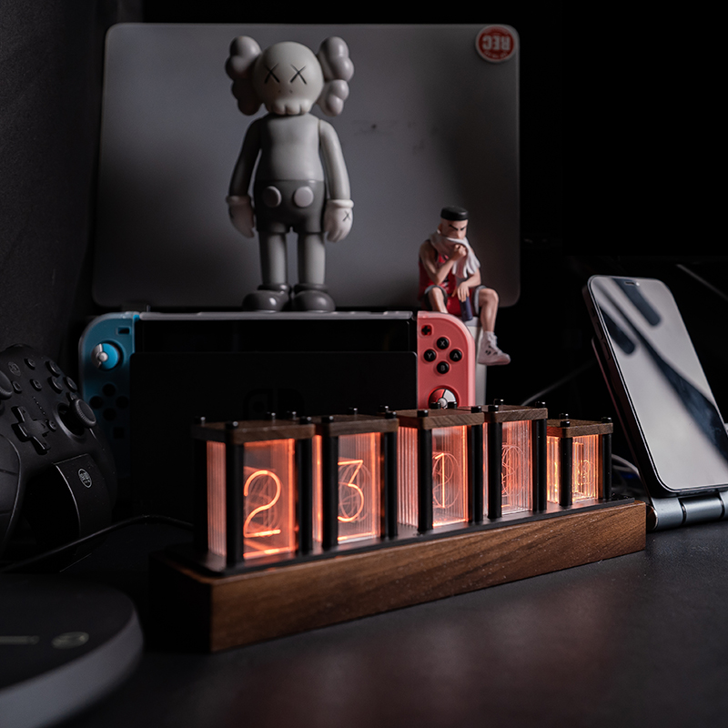 RGB 시뮬레이션 닉시 튜브 시계 LED 디지털 데스크 - Desk Setup Simulator 리뷰 및 가격
